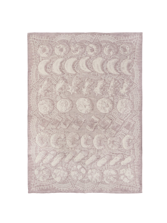 Boulangerie Amethyst Linen Kitchen Towel Weston Table