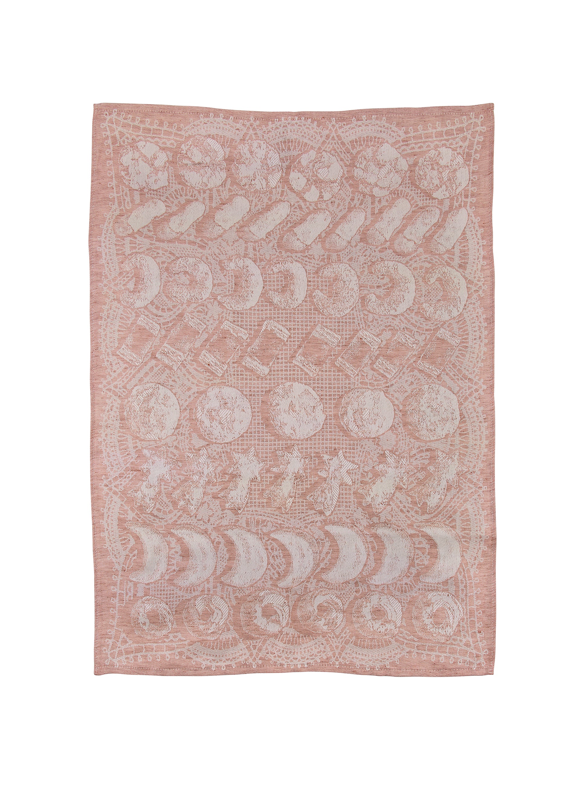 Boulangerie Juliet Rose Linen Kitchen Towel Weston Table