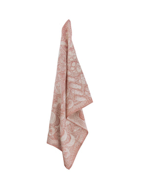 Boulangerie Juliet Rose Linen Kitchen Towel Weston Table 