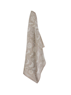  Boulangerie Platinum Linen Kitchen Towel Weston Table 