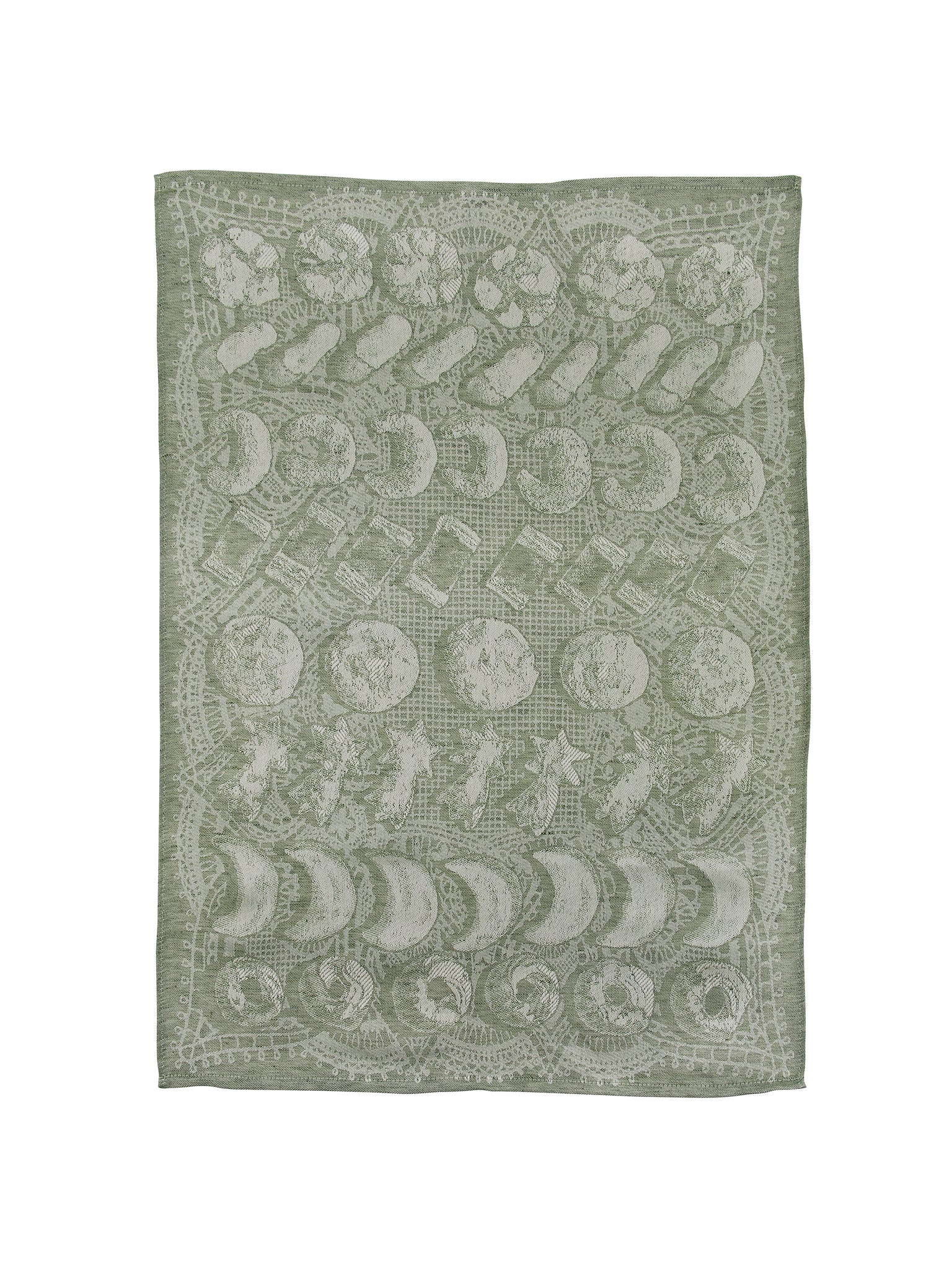 Boulangerie Sage Linen Kitchen Towel Weston Table