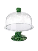 Branches and Leaves Cake Stand with Dome Weston Table