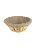 Bread Rising Linen Lined Wicker Basket Weston Table