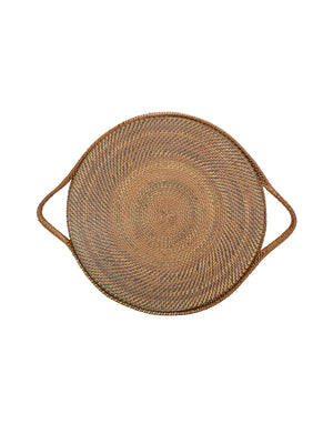  Calaisio Round Serving Glass Tray Weston Table 
