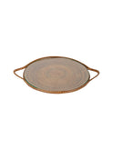 Calaisio Round Serving Glass Tray Weston Table