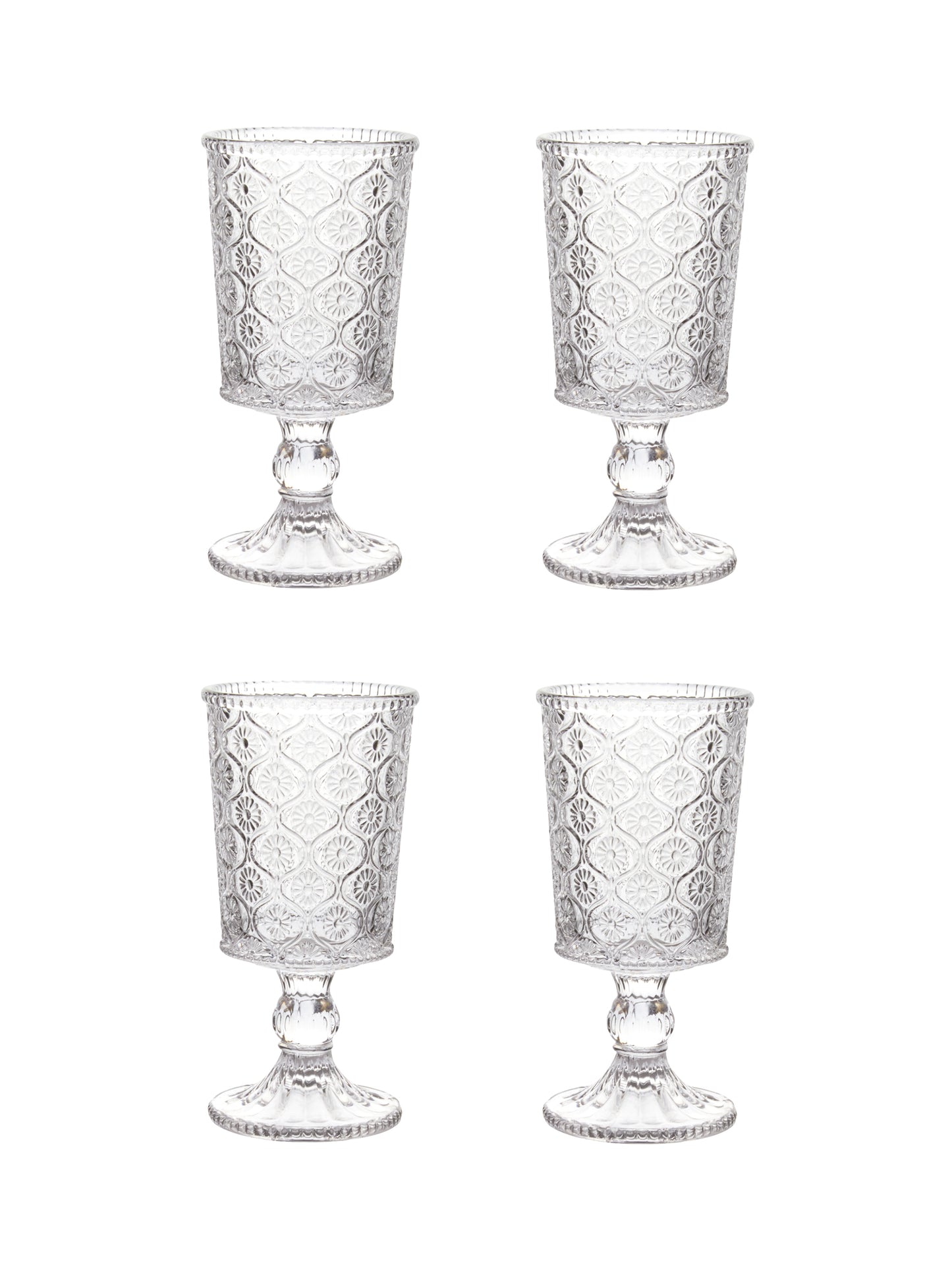 Cameo All Purpose Glasses Set of Four Weston Table