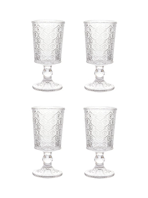  Cameo All Purpose Glasses Set of Four Weston Table 