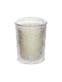 Cameo Glass Celtic Sea Salt Candle Weston Table