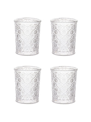  Cameo Glasses Set of Four Weston Table 