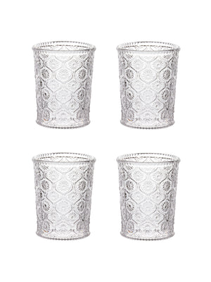  Cameo Glasses Set of Four Weston Table 