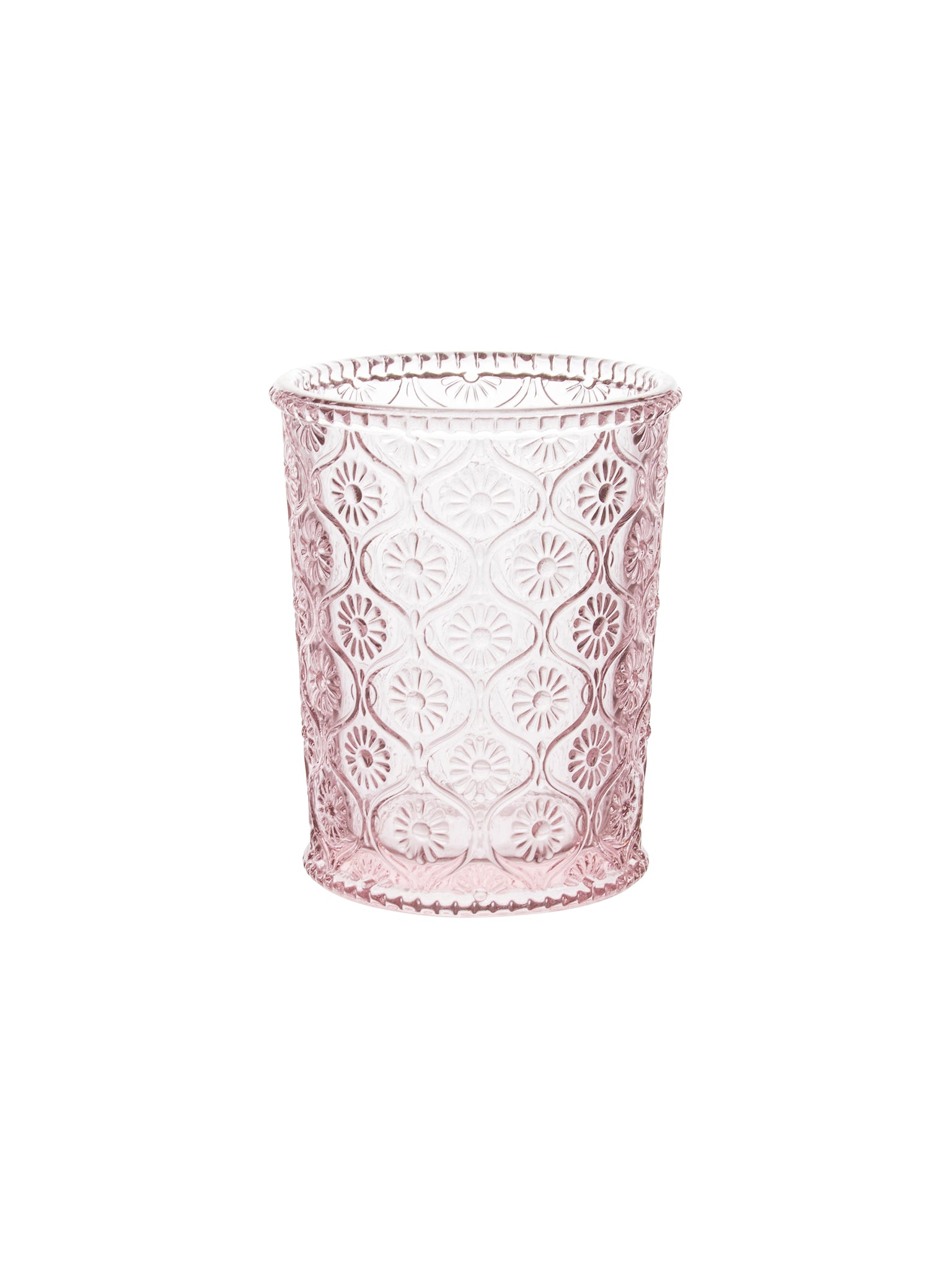 Cameo Pink Old Fashioned Glasses Weston Table
