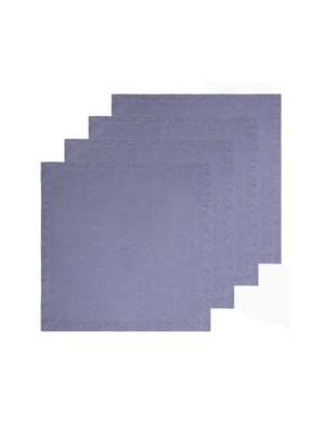  Caravan Lavender Linen Napkin Set Weston Table 