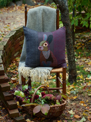  Carola van Dyke Dark Rabbit Pillow Weston Table 