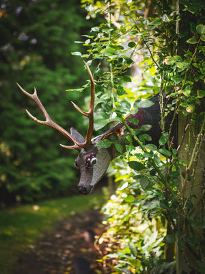  Carola van Dyke Deer Grazing Sika Deer Weston Table 