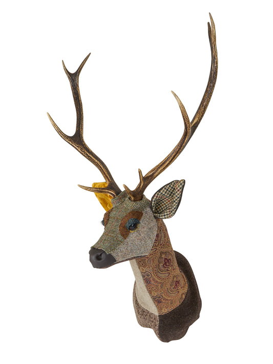 Carola van Dyke Deer Tweed and Paisley Weston Table