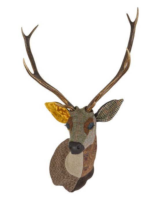 Carola van Dyke Deer Tweed and Paisley Weston Table