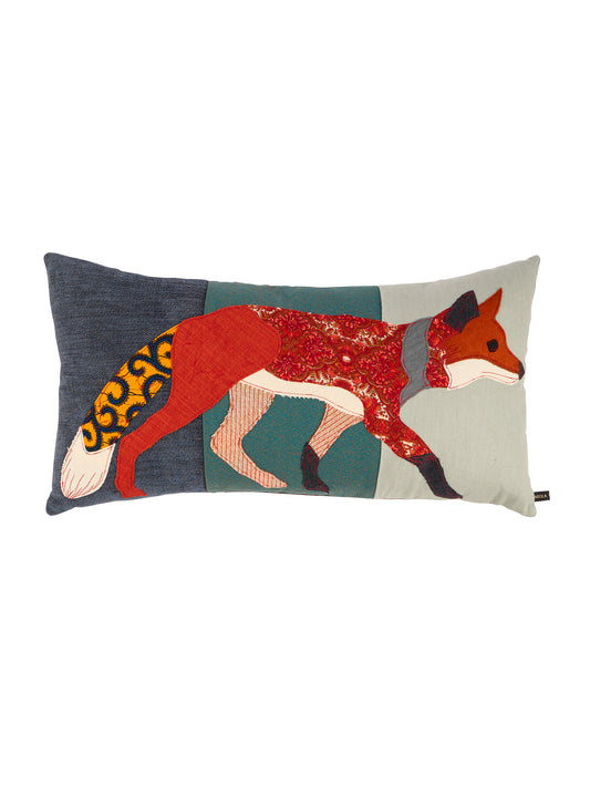 Carola van Dyke Running Fox Pillow Weston Table