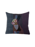 Carola van Dyke Dark Rabbit Pillow Weston Table