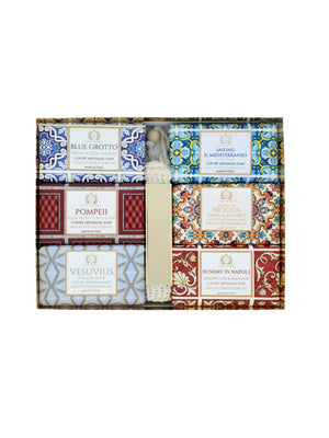  Casa Amalfi Sailing Il Mediterraneo Body Soap Set Weston Table 
