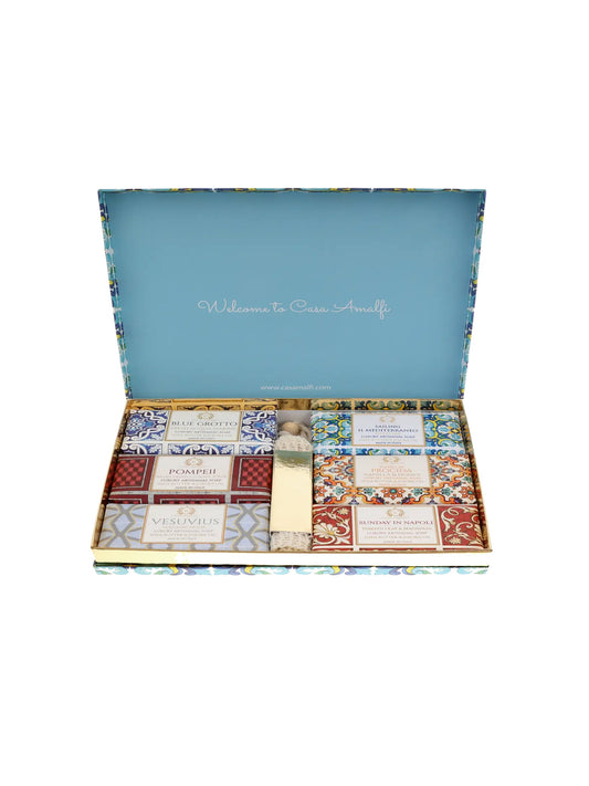 Casa Amalfi Sailing Il Mediterraneo Body Soap Set Weston Table