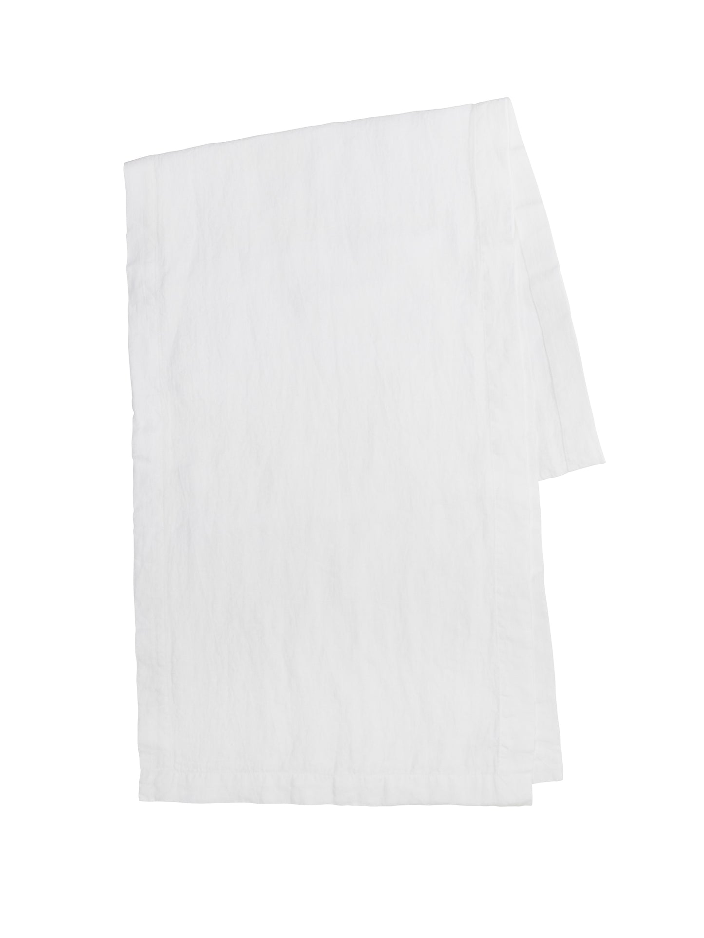 Casual Whites Linen Collection Table Runner 18 by 98 Weston Table