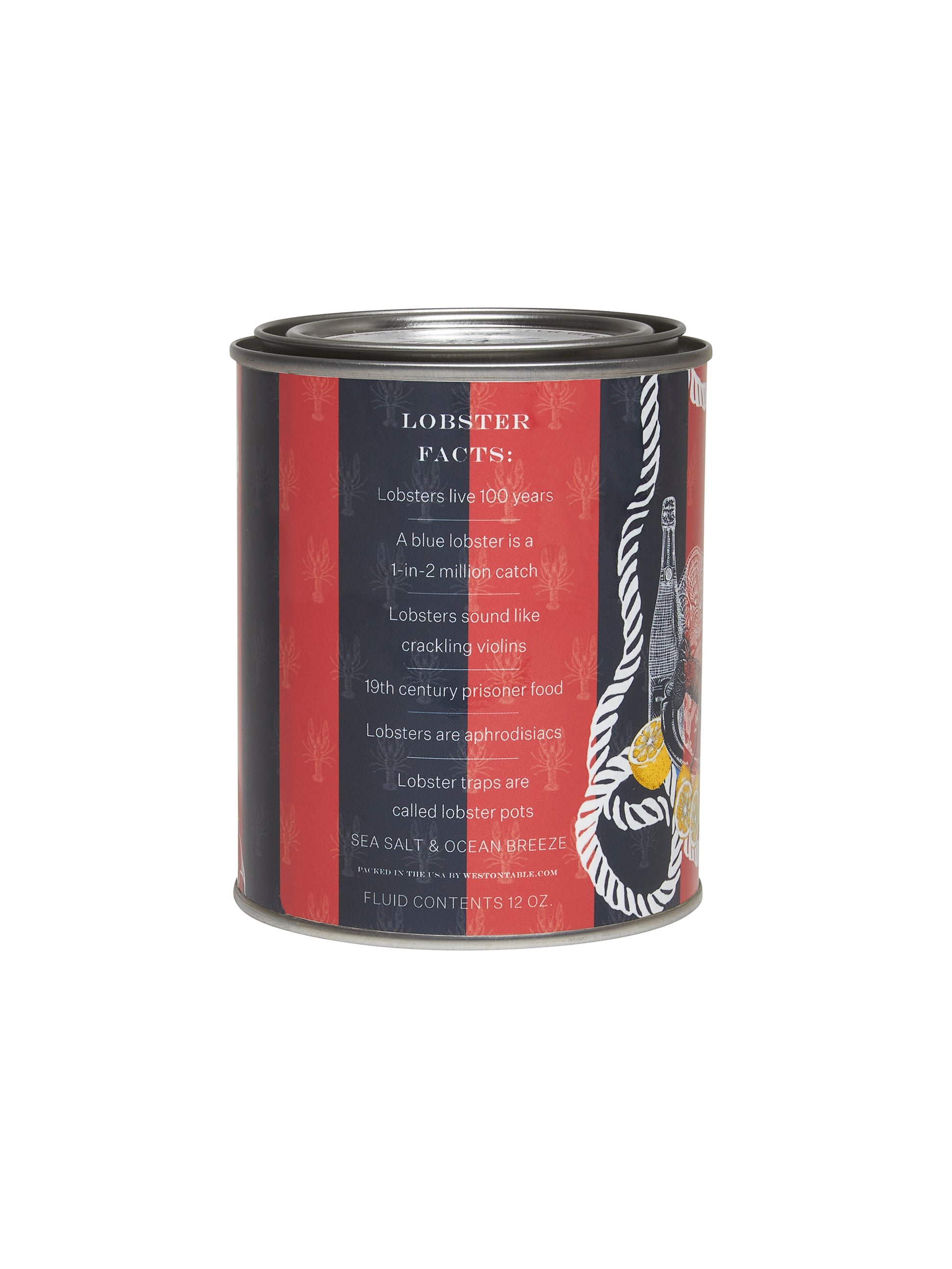 Catch Me If You Can Lobster Candle Weston Table