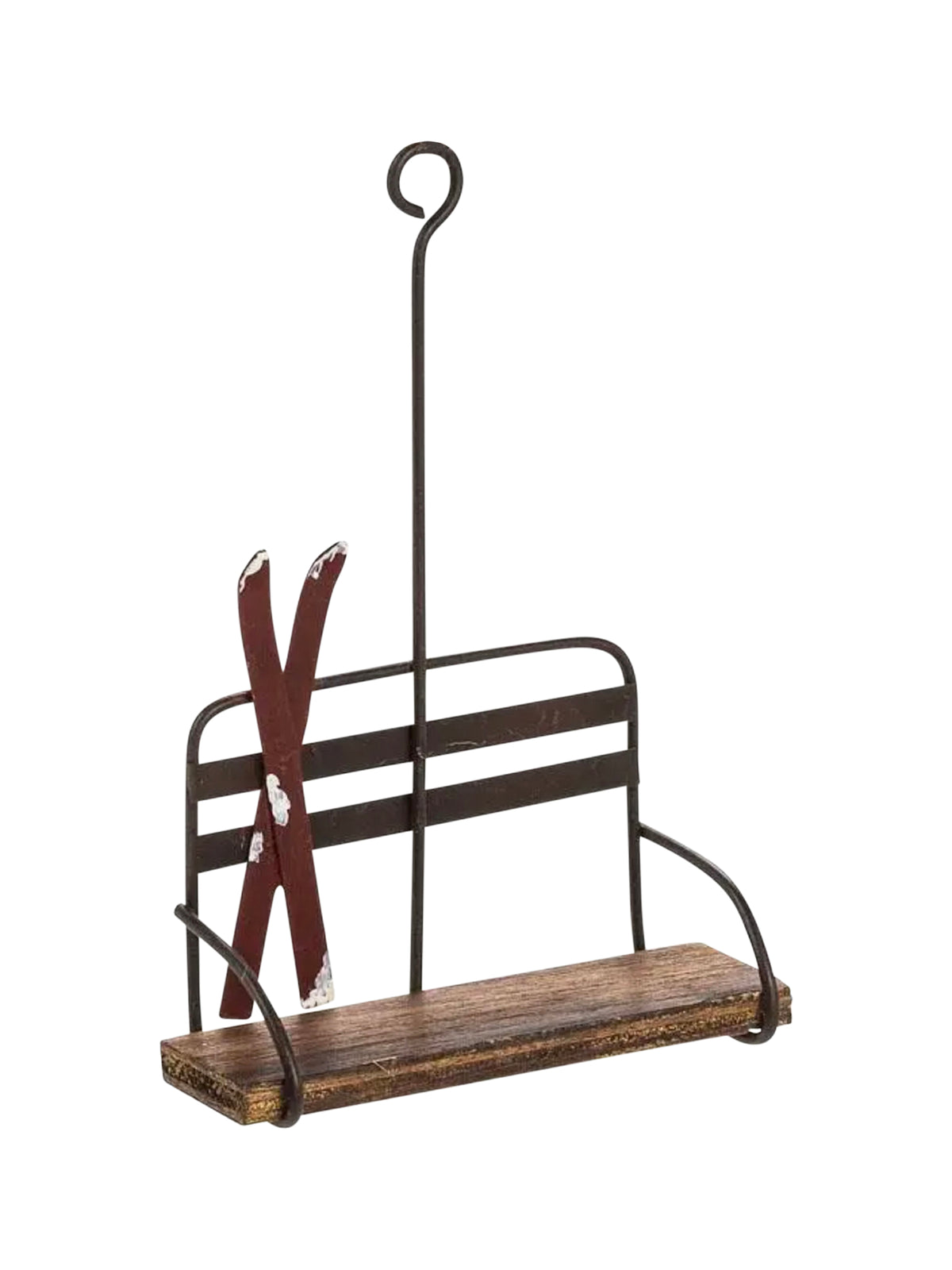 Chair Lift with Skis Ornament Weston Table