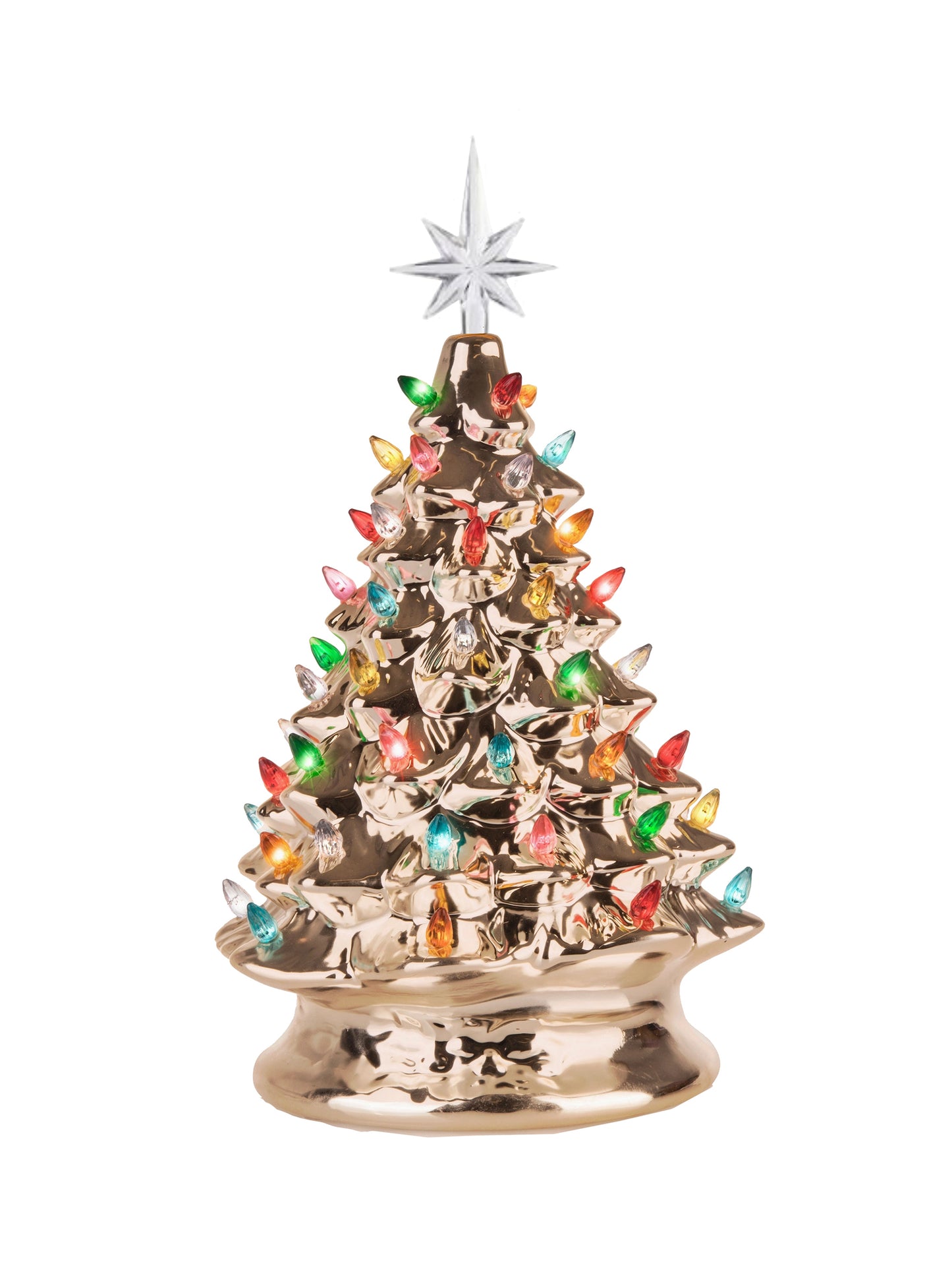 Champagne Silver Ceramic Tree Weston Table