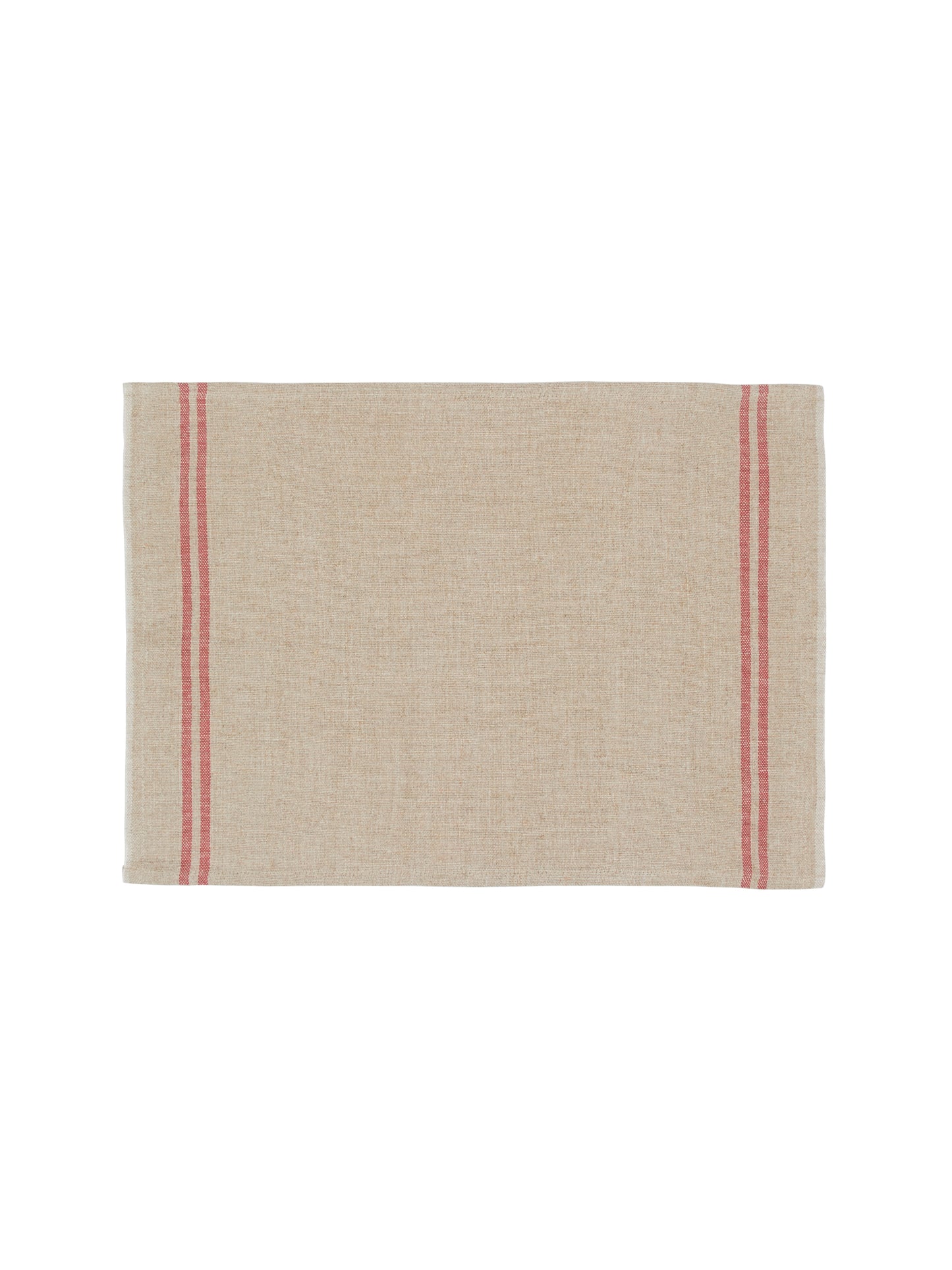 Charvet Editions Country Linen Collection Red Placemats Weston Table