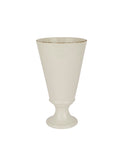 Chatham Vase Ceramic Off White Medium Weston Table