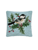 Chickadee Holly Hook Pillow Weston Table