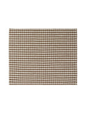 Chocolate Gingham Linen Collection Placemats Weston Table