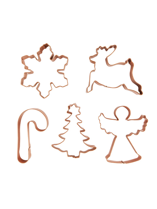 Christmas Copper Cookie Cutters Weston Table