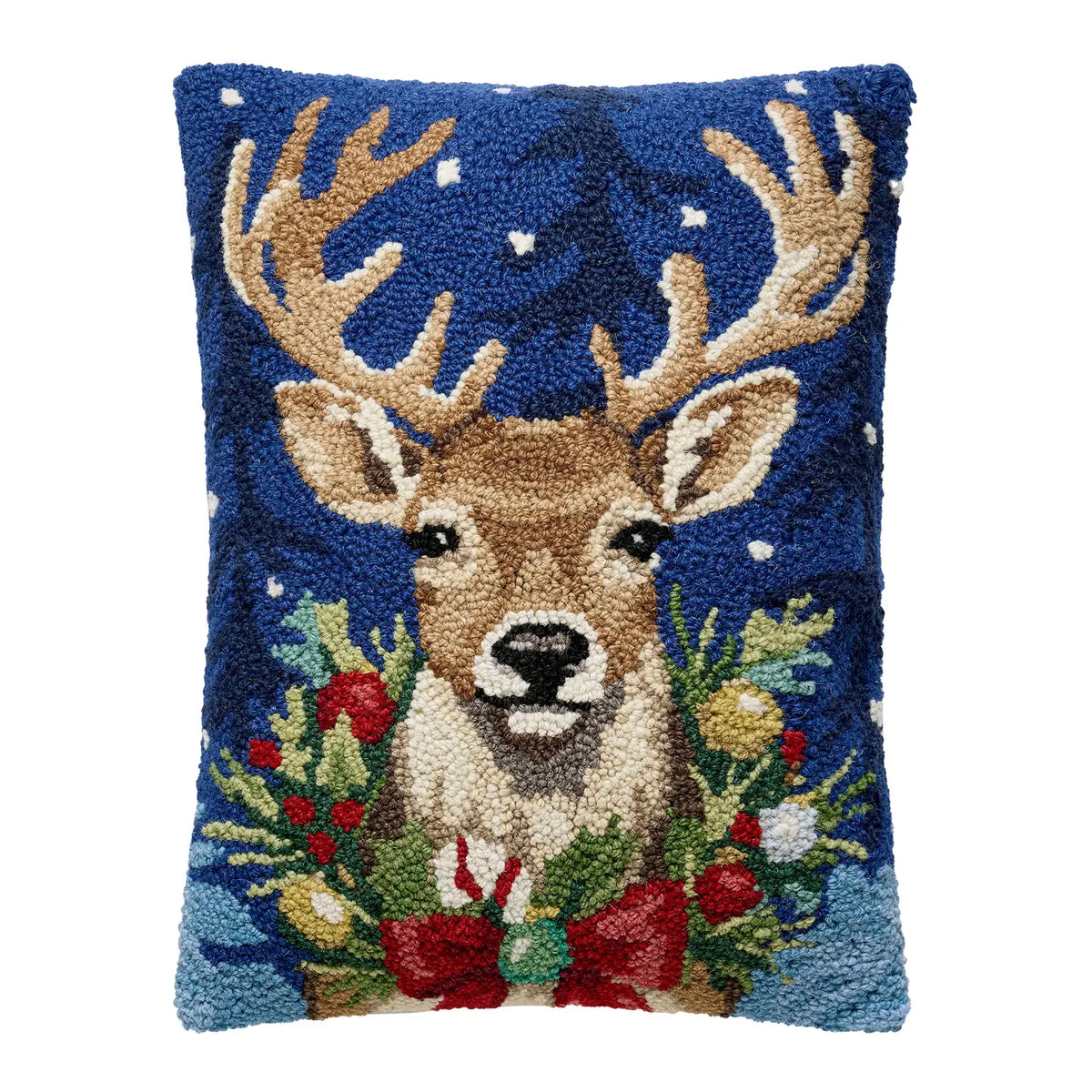 Christmas Deer Hook Pillow Weston Table
