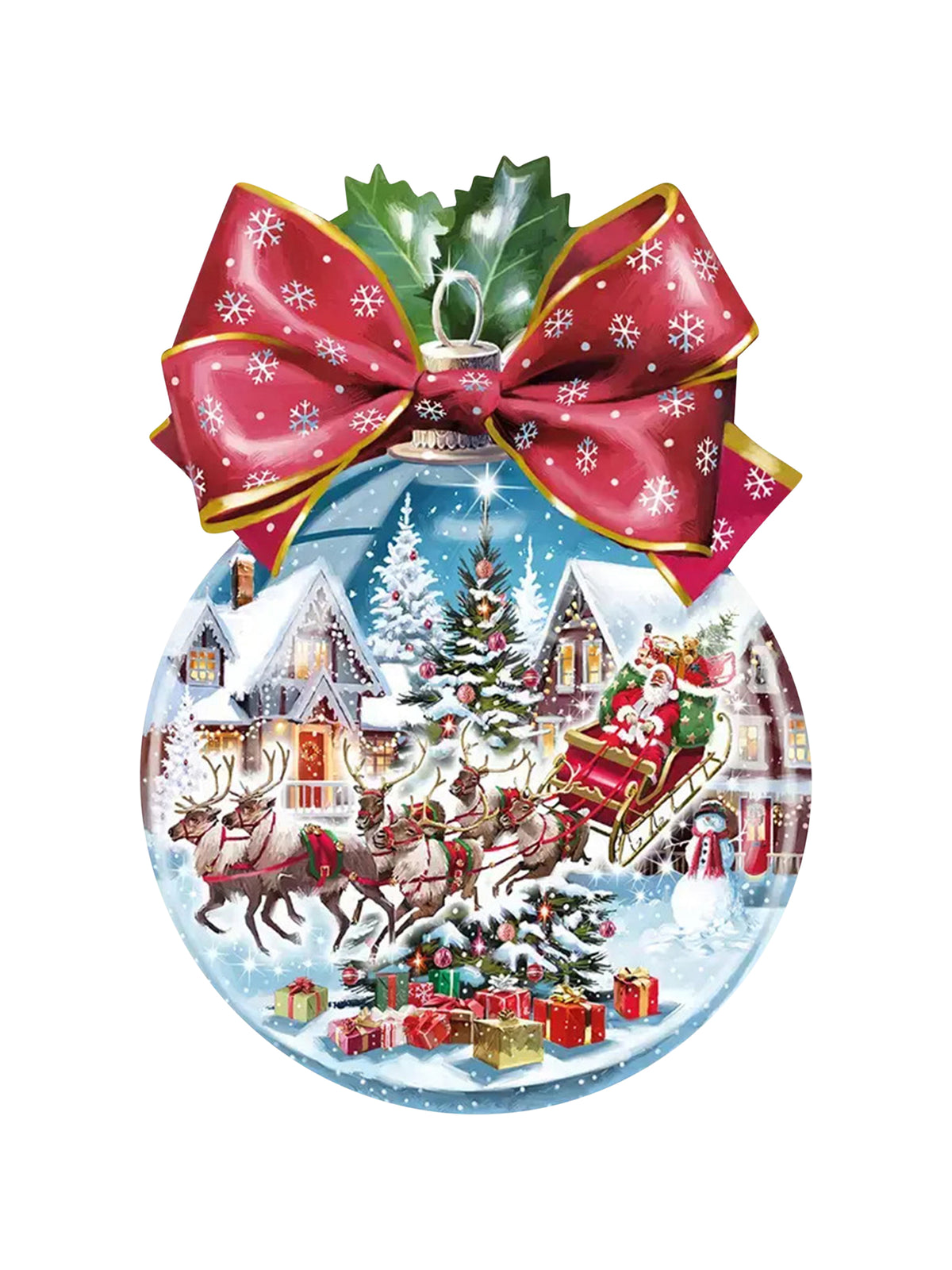 Christmas Eve Bauble Large Puzzle Cracker Weston Table