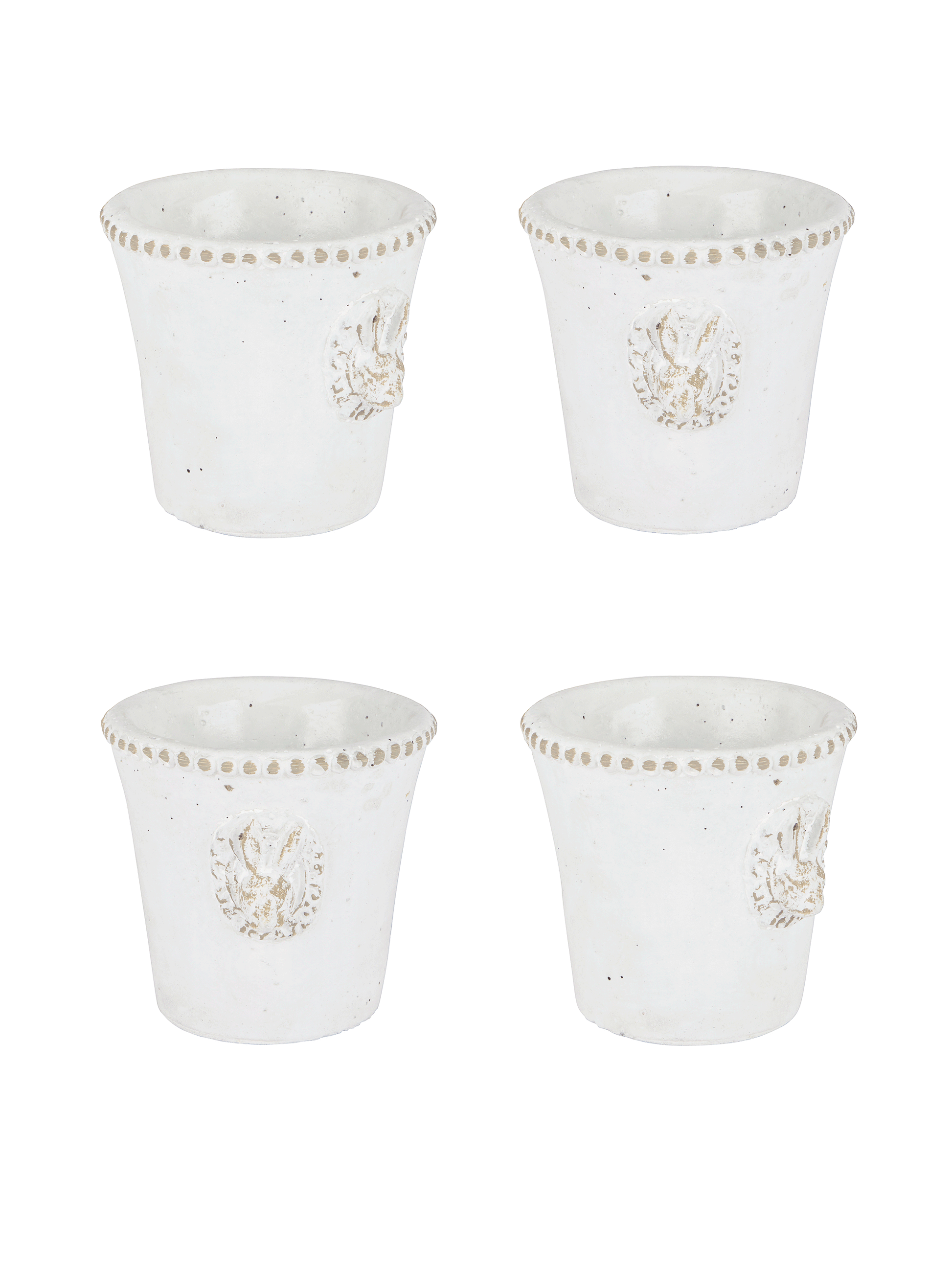 Classic Rabbit Mini Pots Set of Four Weston Table