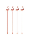 Copper Flamingo Swizzle Sticks Weston Table