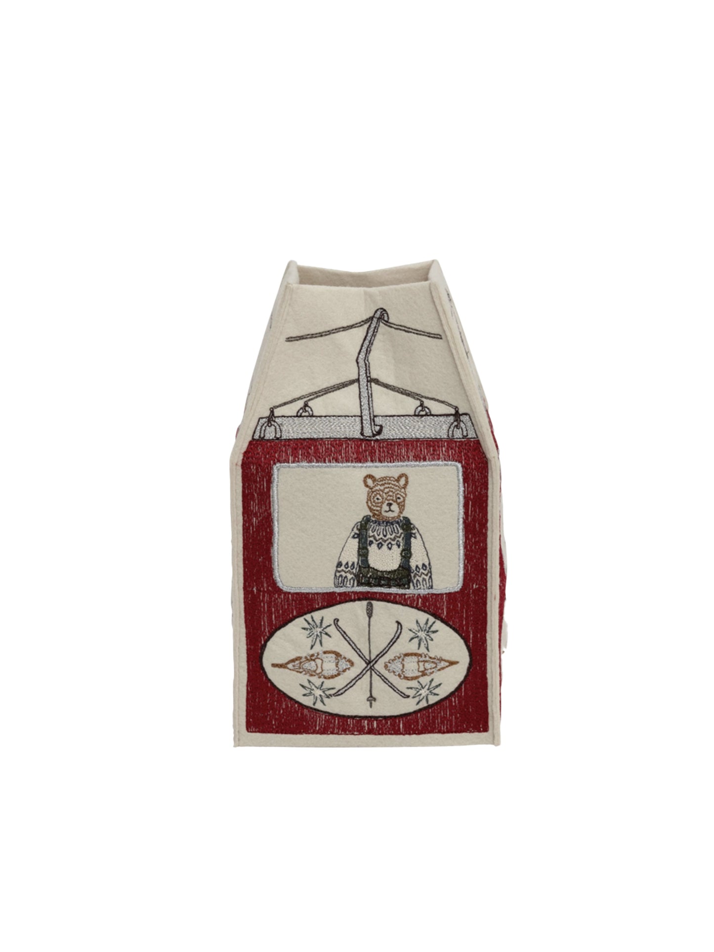 Coral & Tusk Gondola Tissue Box Cover Side 4 Weston Table SP