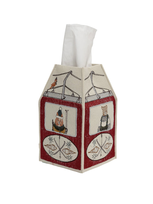 Coral & Tusk Gondola Tissue Box Cover Weston Table