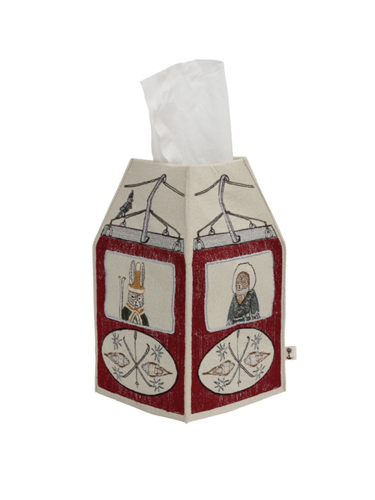 Coral & Tusk Gondola Tissue Box Cover Weston Table