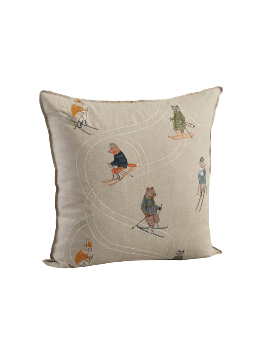 Coral & Tusk Downhill Skiers Pillow