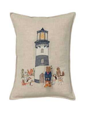  Coral & Tusk Lighthouse Friends Pocket Pillow Weston Table 