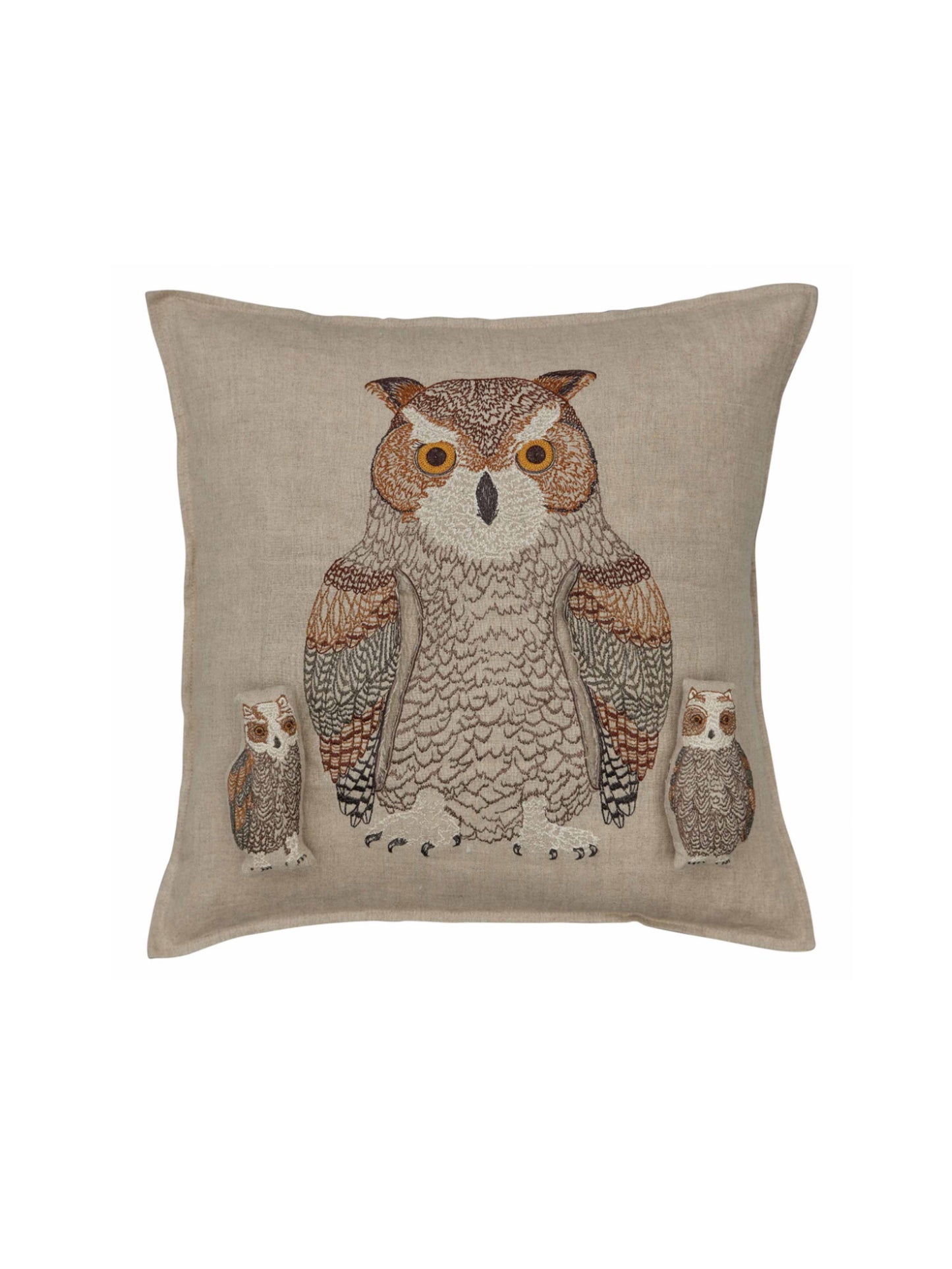 Coral & Tusk Owl Mama Pocket Pillow Weston Table