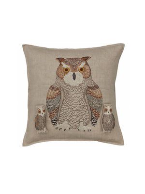  Coral & Tusk Owl Mama Pocket Pillow Weston Table 