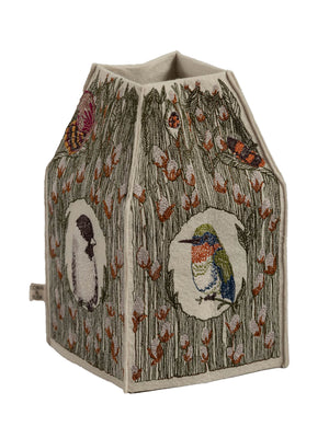  Coral & Tusk Birdhouse Tissue Box Cover Weston Table 