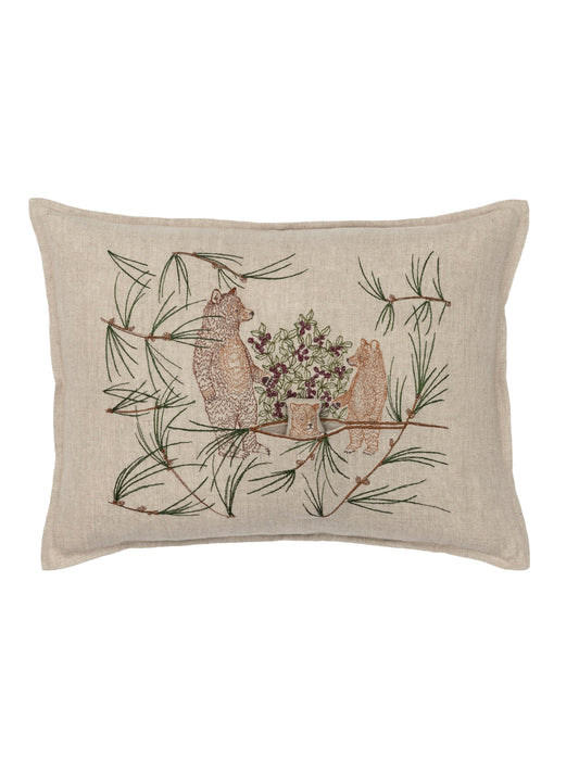 Coral & Tusk Briar Bears Pocket Pillow Weston Table