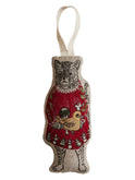 Coral & Tusk Cat with Gifts Ornament Weston Table