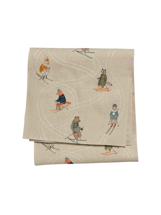 Coral & Tusk Downhill Skiers Table Runner Weston Table