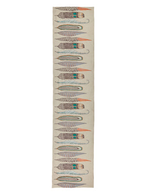  Coral & Tusk Feathers Table Runner Weston Table 