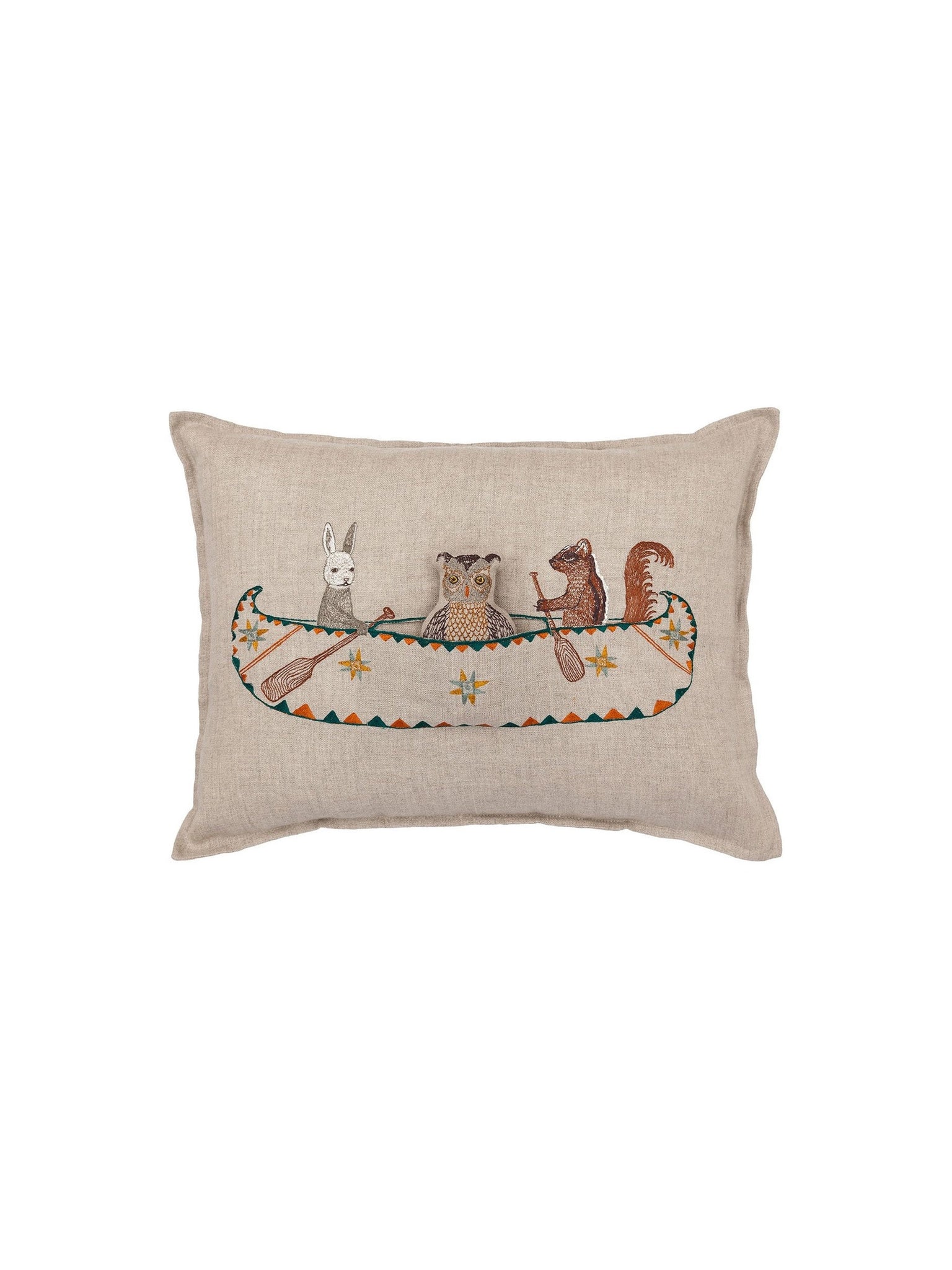 Coral & Tusk Friends Canoe Pocket Pillow Weston Table